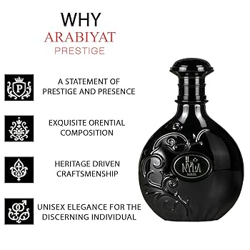 Arabiyat Prestige Nyla Eau De/elle/suede Parfum, 2.7 fl oz